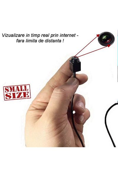 Minitechnics Micro IP camera, Wi-Fi, tiny, P2P, professional, real-time viewing via the Internet WifiBl