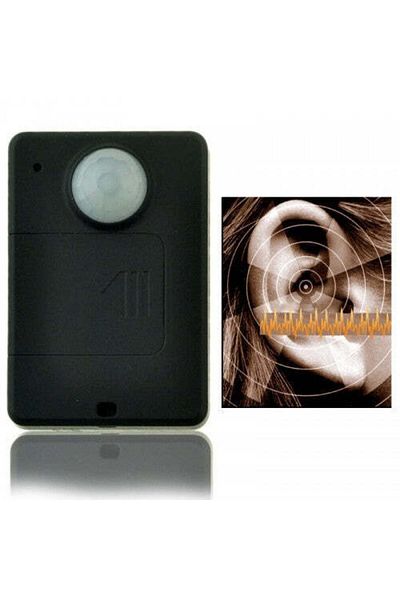 Minitechnics GSM microphone for AJ with real-time listening and motion sensor - Model MOVSpyDM243