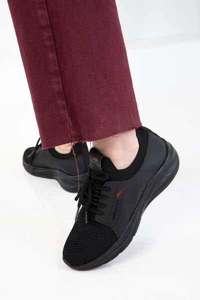 SOHO Black-Black Unisex Sneaker 20678