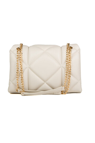 Love Moschino Μπεζ γυναικεία τσάντα ώμου JC4041PP1M110