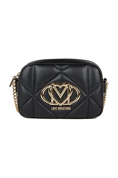 Love Moschino 20 سم منقوشة Q Umhängetasche