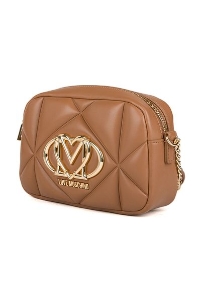 Love Moschino BORSA PU TISKNUTÉ CAMMELLO