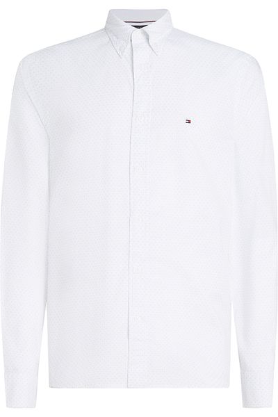 Tommy Hilfiger ΜΠΛΟΥΖΑ ΜΕ RF FLEX POPLIN FAKE MONO