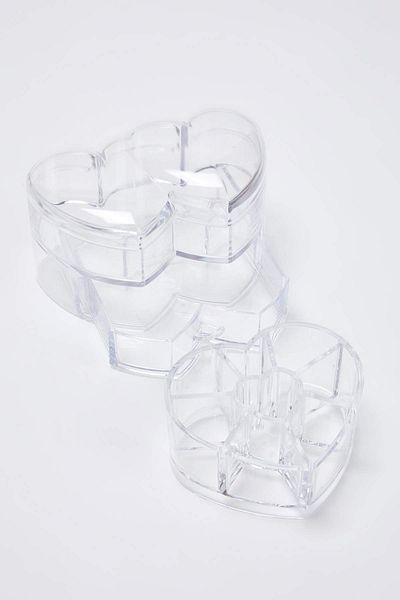 Trendyol Collection Silver Makeup & Jewelry Organizer Tphss25Mto00002