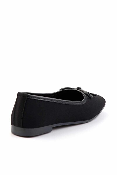 Bambi Mat Siyah Kadın Babet K01641015038