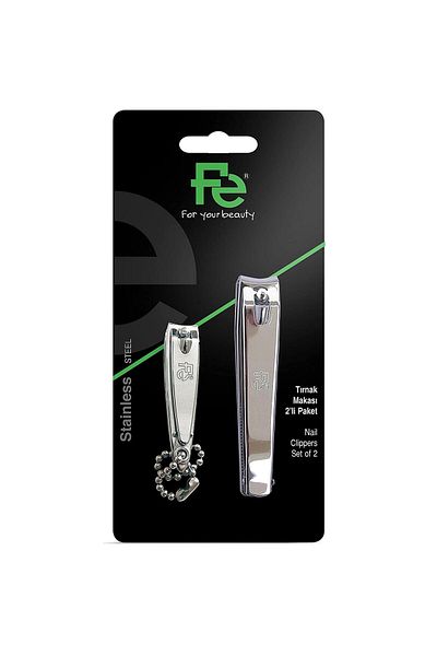 Fe Nail Clipper Set 2 Li Pı050