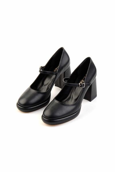 Bambi Pantofi cu toc clasici de damă negri K01231414609