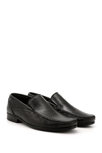 GÖNDERİ(R) Men's Black Genuine Leather Shoes