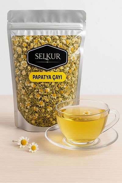 SELKUR Chamomile Tea, Daisy, Matricaria Recutita 50g