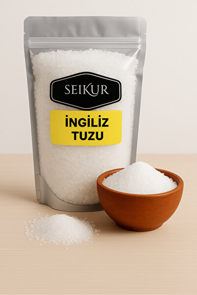 SELKUR Ingiliz Tuzu 750gr (EPSOM-MAGNEZYUM SÜLFAT-KAVANOZDA)