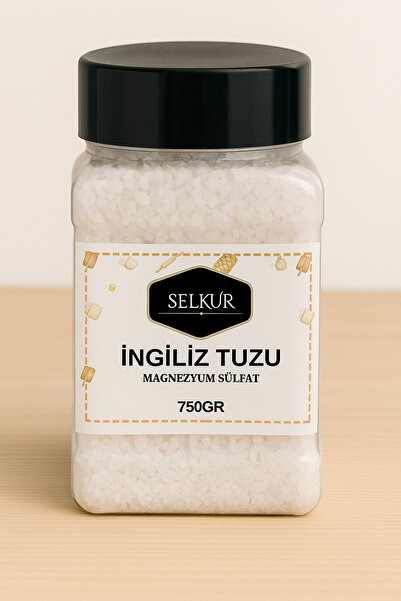 SELKUR Ingiliz Tuzu 750GR(MAGNEZYUM SÜLFAT, EPSOM)