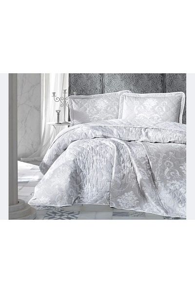 Clasy Ranforce Single Bedspread Set Alone Gray