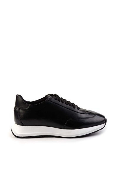 Bambi Siyah Leather Erkek Sneaker E01600512441