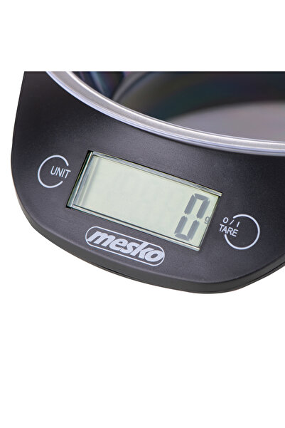 MESKO Cantar electronic de bucatarie Mesko ME3164 cu bol de capacitate max. 5 kg, diviziune 1g
