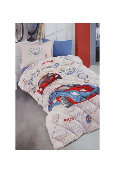 Clasy Single Young Sleeping Set Garage V1 Blue