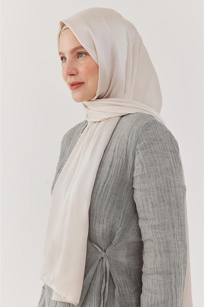 MİRSOY SCARF Μπεζ σάλι Yoryo
