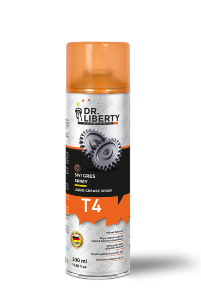 DR. LIBERTY T4 Sıvı Gres Yağlayıcı Sprey 500 ml