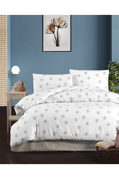 Evim Σετ Παπλωματοθήκη Alea Clean Διπλό 200x220cm