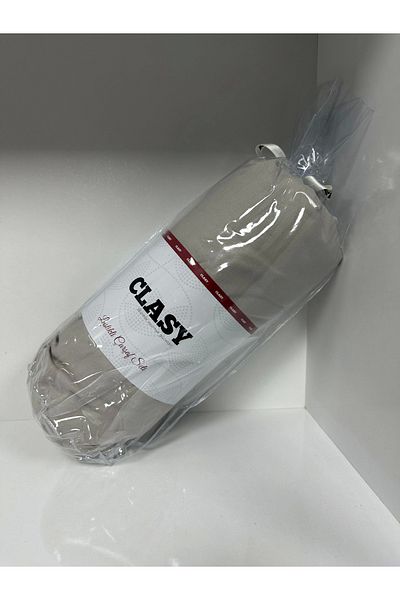 Clasy طقم ملاءات مطاطية من Ranforce باللون الرمادي العادي
