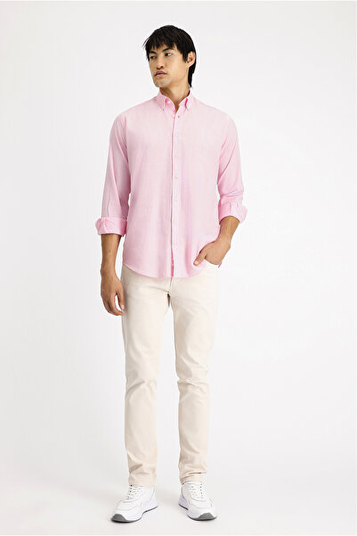 Kiğılı Cămașă sport din bumbac - mânecă lungă, croială obișnuită