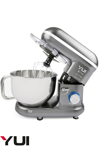 Yui M108 Easy Chef Hamur Yoğurma Makinesi Stand Mikseri Antrasit Gri