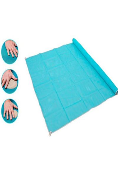 SyaMAG Beach Mat, Foldable, Sand-free, 150x150 Cm
