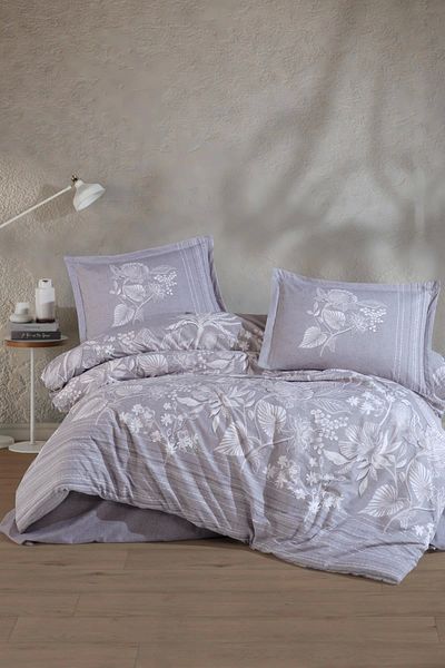 Clasy Set Husă Duble Duble Ranforce - Nera V1 Liliac