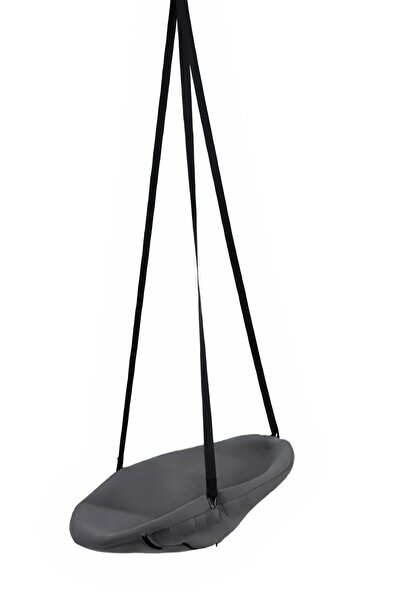 Genel Markalar Gri Relaks Çocuk Ve Yetişkin Salıncak Koltuk - Yuvarlak Tavana Asılan Salıncak