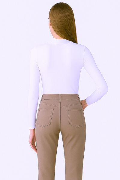 MS HAMİLE İÇ GİYİM Women's Turtleneck Long Sleeve Tank Top