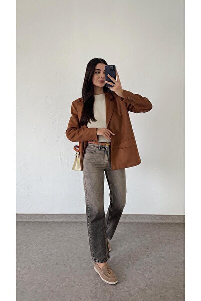 HAZELANNA Boyfriend Jean - Vintage Design