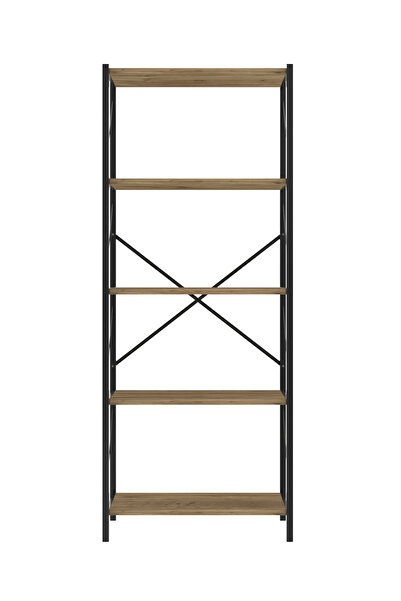 MOBİLYANKA BAHÇE MOBİLYALARI 5 Raflı Kitaplık Ofis Çalışma Odası Kütüphane