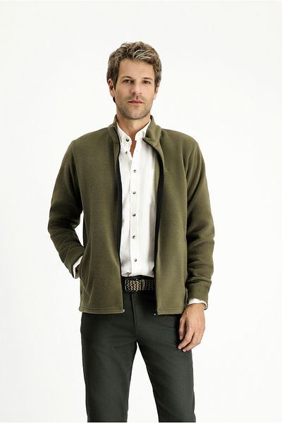 Kiğılı Zippered Fleece Sweatshirt