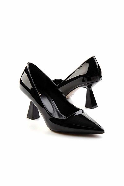 Bambi Black Women's Classic Heeled Shoes K 01231400008