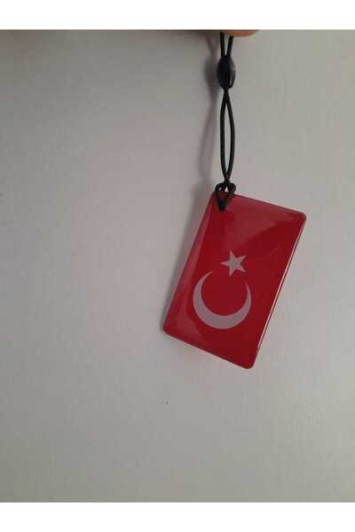 sfs elektrik Türk Bayraklı125 Khz Proximity Rfıd Manyetik Anahtarlıklar Akıll...