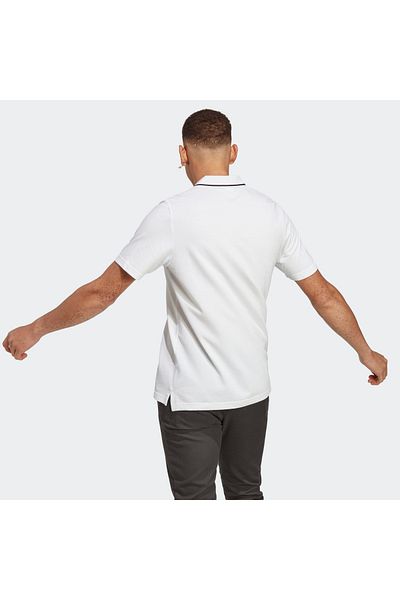adidas Ανδρικά Essentials Piqué Μικρό λογότυπο Polo T-shirt Λευκό T-shirt Ic9315