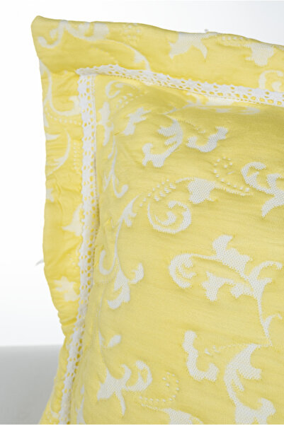 GAMA HOME Jakarlı Tek Kişilik Yatak Örtüsü / Özel Tasarım Çantalı / Farklı Renk ve Desen Seçenekleriyle