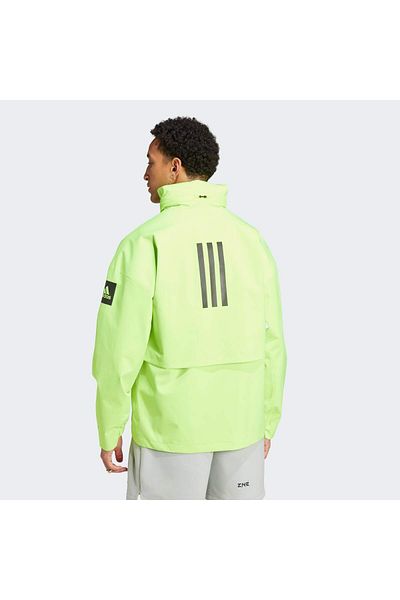 adidas معطف المطر الأخضر للرجال من Myshelter Rain.rdy (IK3125)