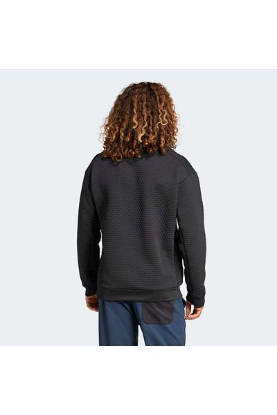 adidas Ανδρικό μαύρο φούτερ Terrex Xploric (IX3941)