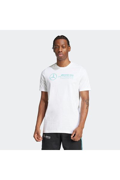 adidas Ανδρικό μπλουζάκι Mercedes Dna σε λευκό στυλ JV5456
