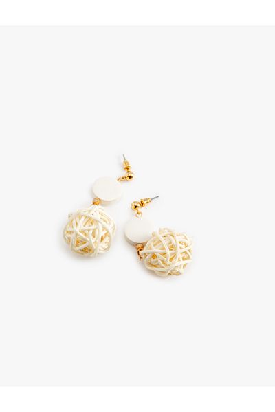 Koton Geometric Abstract Earrings