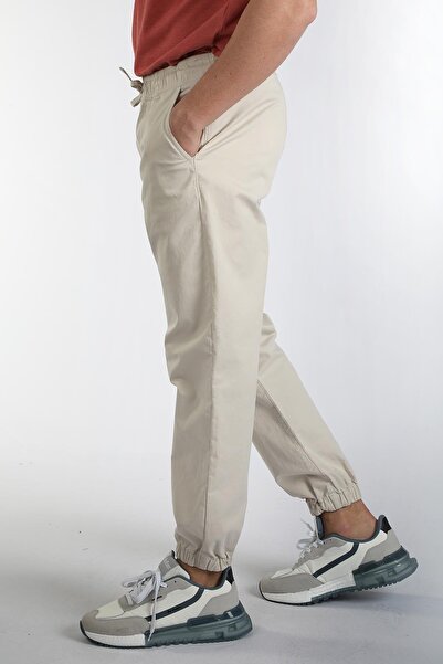 Lee Cooper Jogger 2 Erkek Dokuma Pantolon Taş