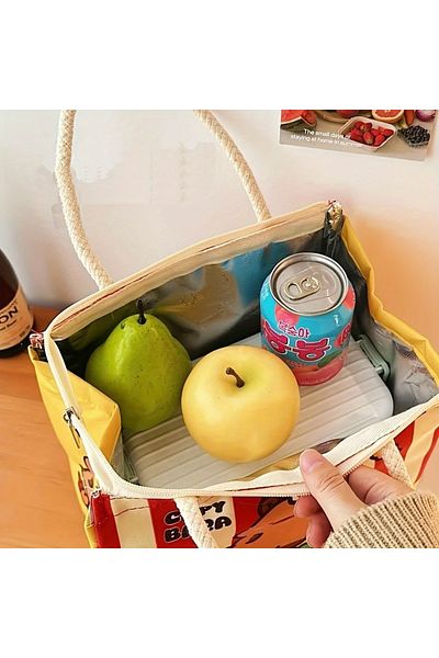 GlassySKY Stylish Thermal Waterproof Durable Lunch / Nutrition Box - Office School Picnic