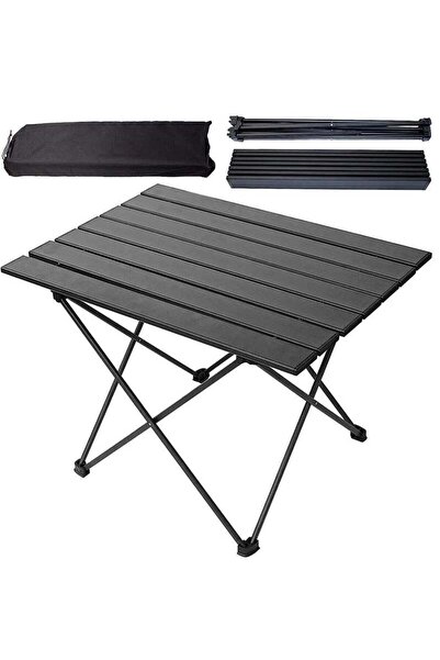 Arabest طاولة تخييم قابلة للطي مع حقيبة تخزين، مصنوعة من سبائك الألومنيوم، من...