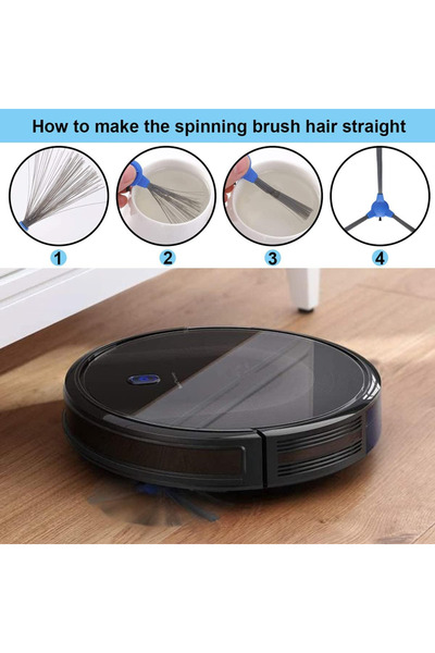 ibrush Πλαϊνή βούρτσα 10 τεμαχίων συμβατή με Anker Eufy 11s 30 30c 15c 12 25c 35c