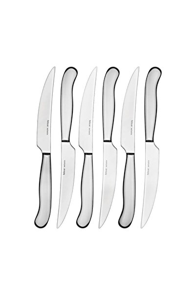 Hisar Arjantin Steak 6'lı Çelik Bıçak Seti