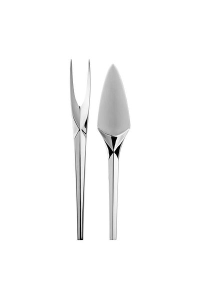 Hisar Şah 2 Piece Steel Serving Set