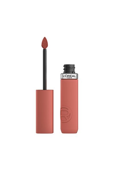 L'Oreal Paris L'Oreal Paris, Infaillible Le Matte Resistance Liquid Lipstick up to 16 Hour wear, 630 ROSE HEAT 5ML