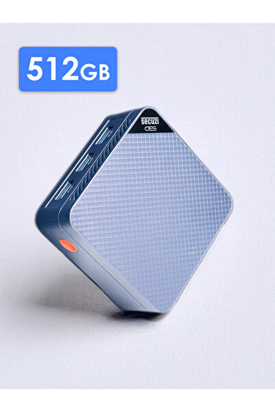 SECUZİ Secuzi Mini Pc Masaüstü Bilgisayar Intel N150 512gb M.2 Ssd