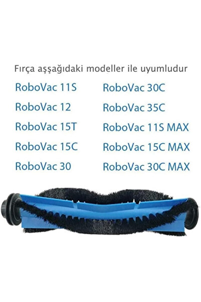 ibrush Anker Eufy 11s 30 30c 15c 12 25c 35c-r500 Συμβατή 1 τεμάχιο κύρια βούρτσα