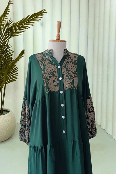 SEVENSU Plus Size Ethnic Dress - Summer Dress